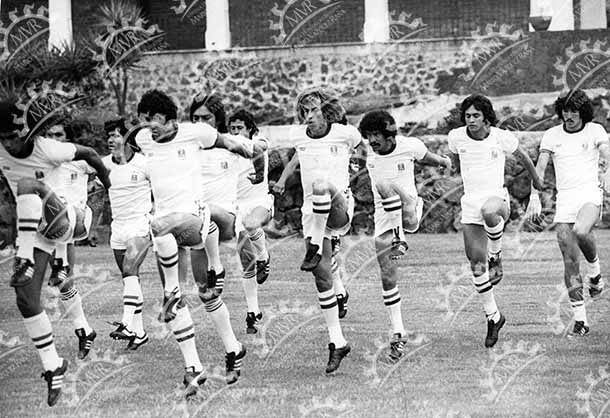 Argentina 1978 - selección entrenando